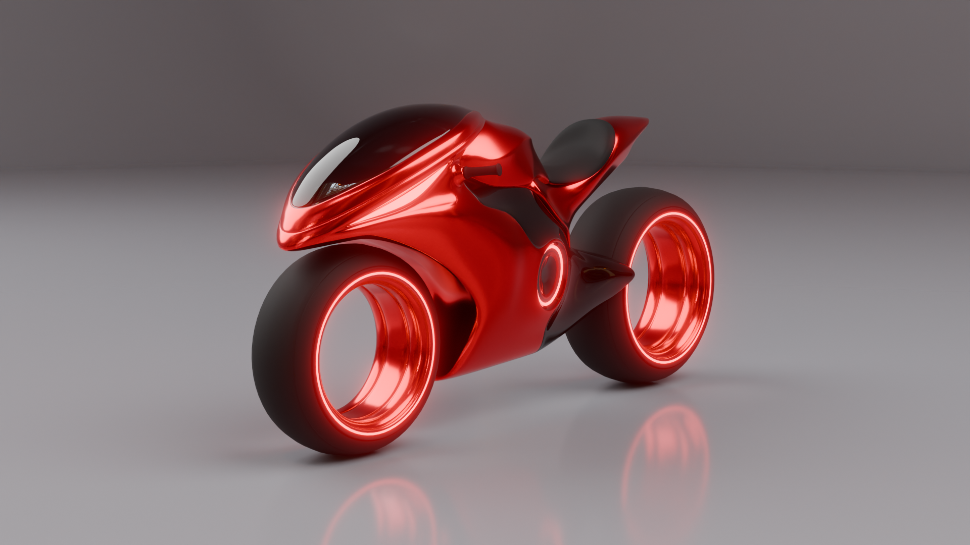Moto Futuristica Red