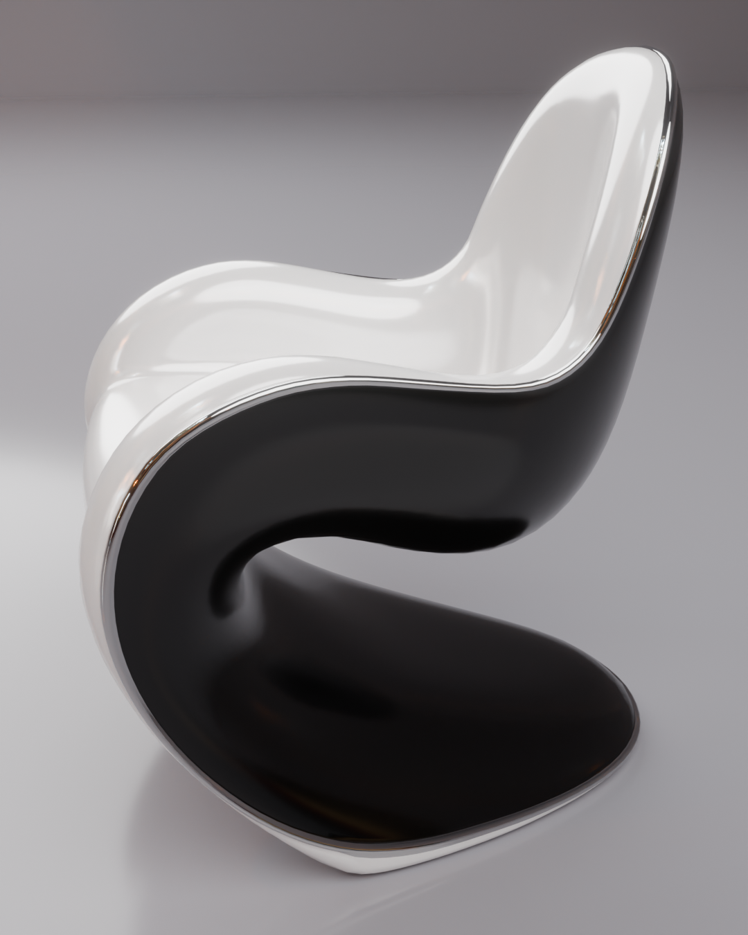 Sedia di Design Bicolore - immagine 3