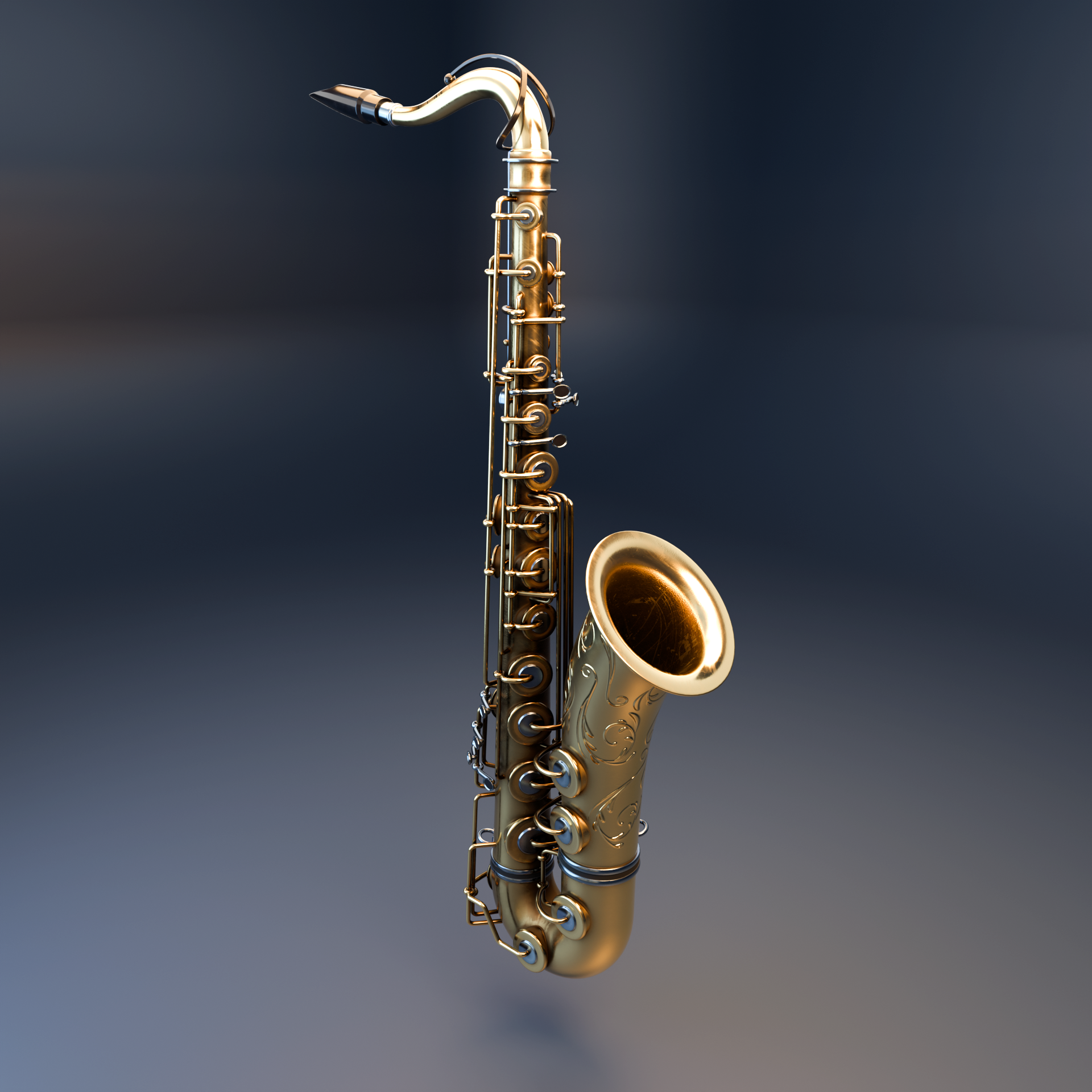 Saxophone 3D Model
