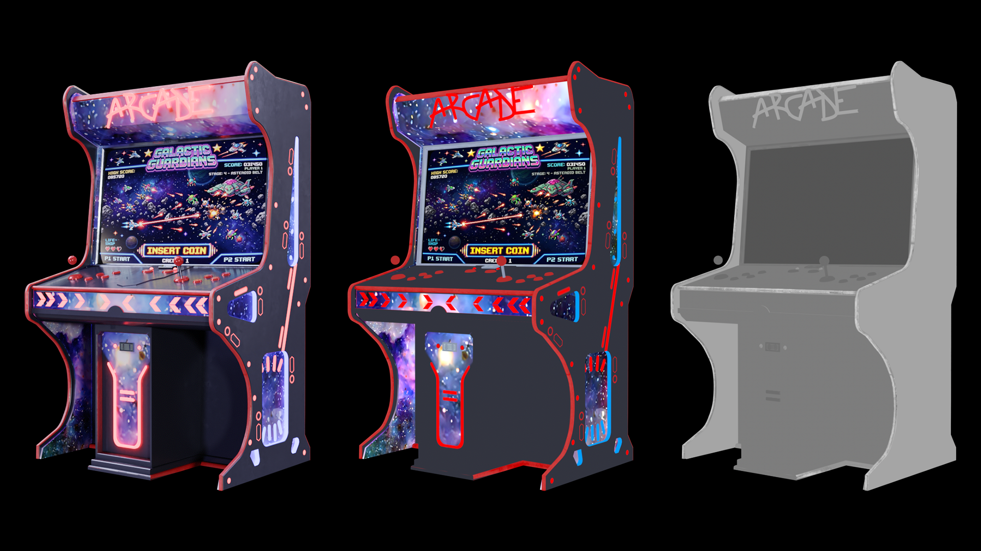 Retro Arcade Cabinet - immagine 2