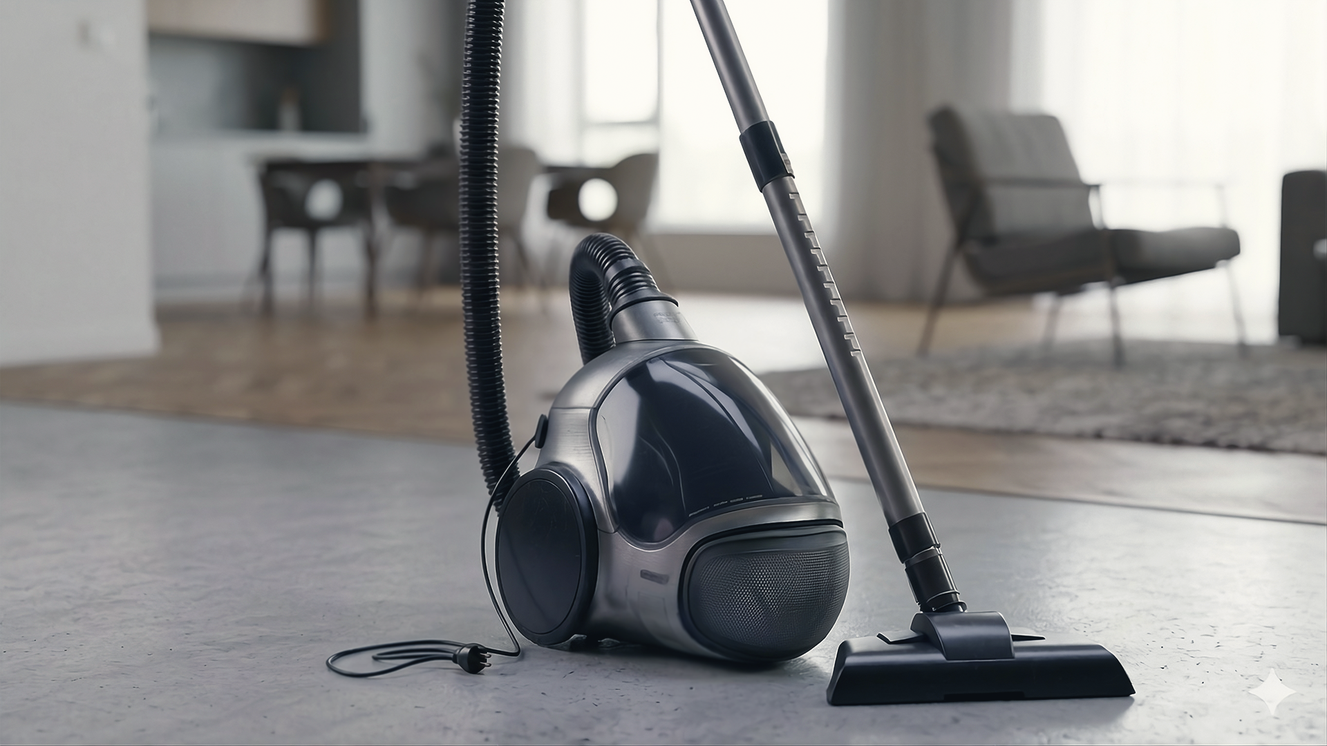 Modern Canister Vacuum Cleaner - immagine 3