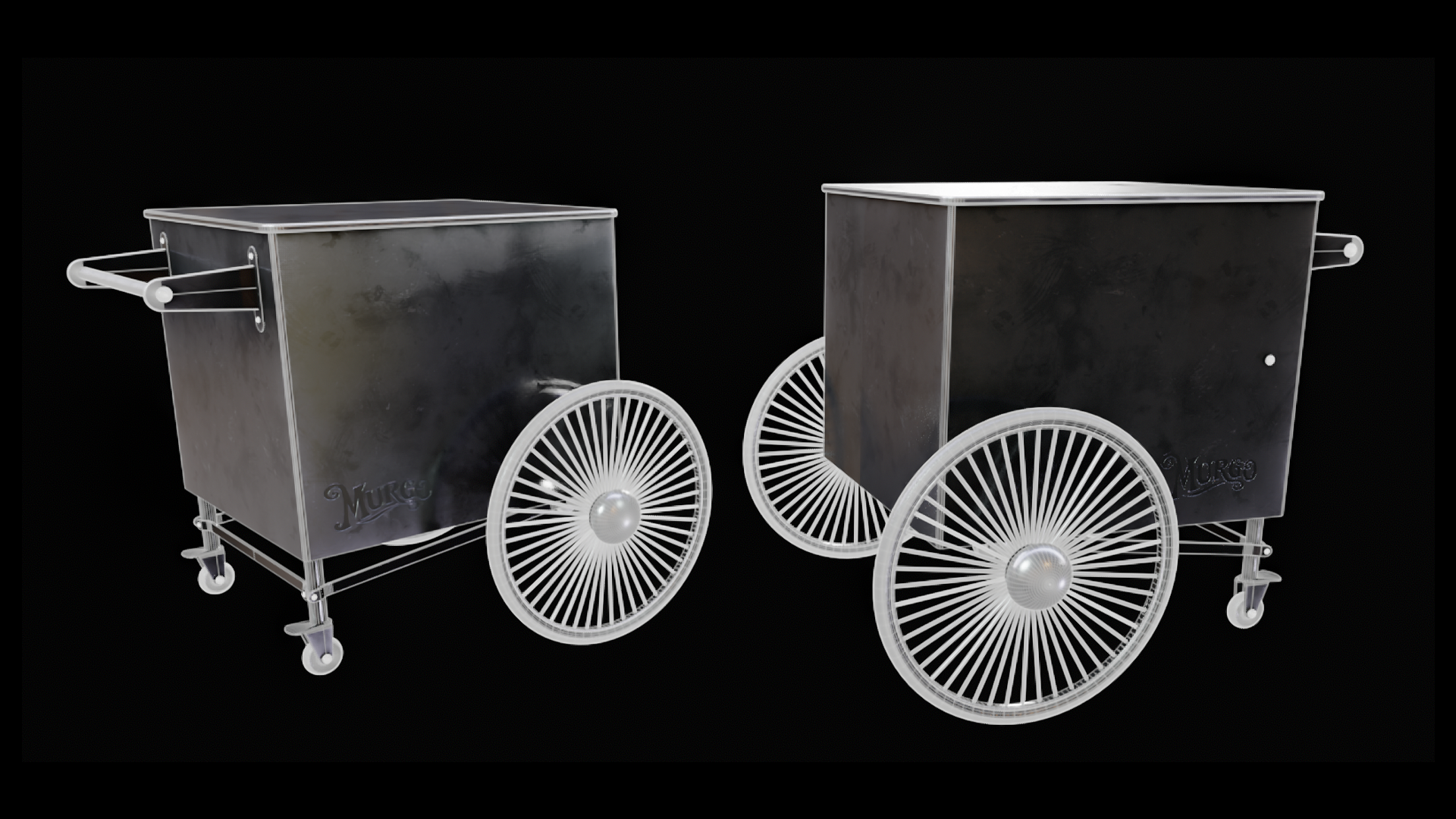 Modern PopCorn Cart - immagine 6