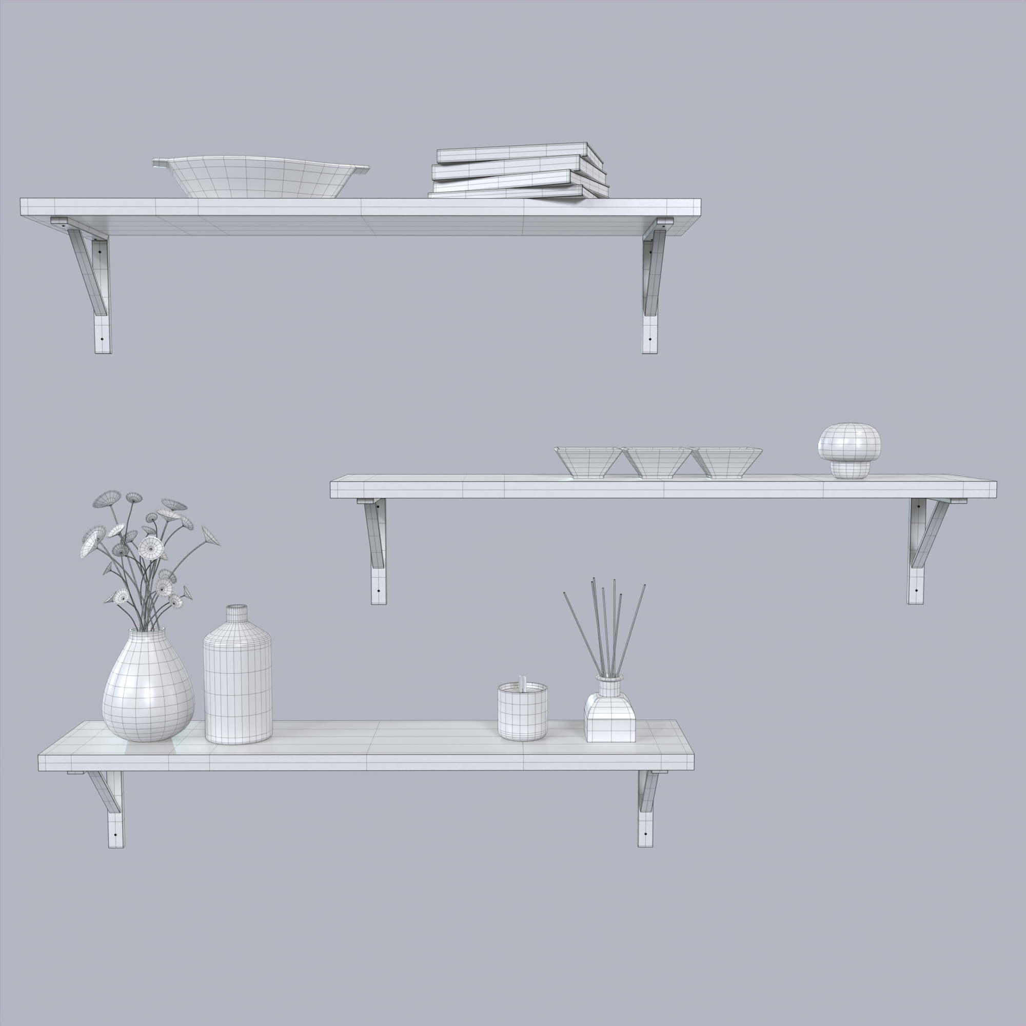 Set arredo da parete moderno - immagine 11
