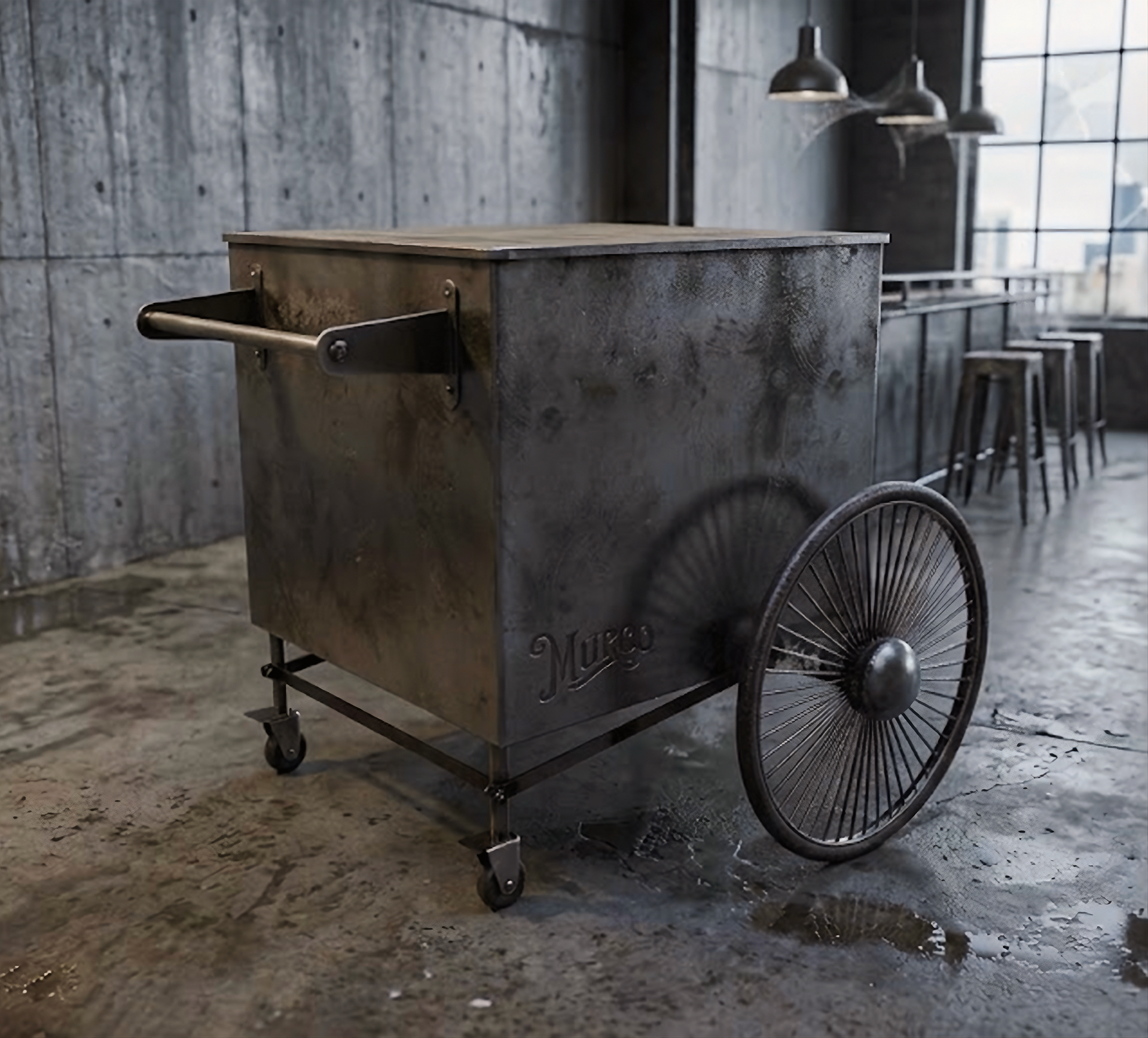 Modern PopCorn Cart - immagine 2