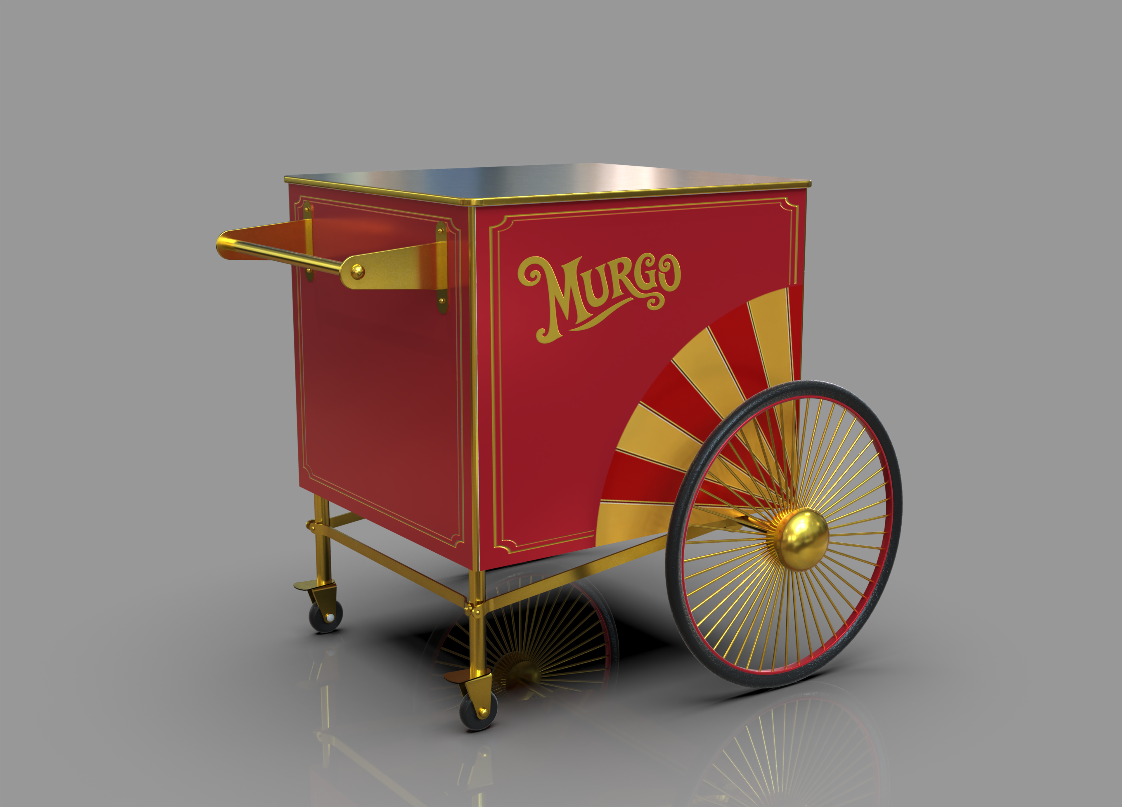 Modern PopCorn Cart - immagine 4