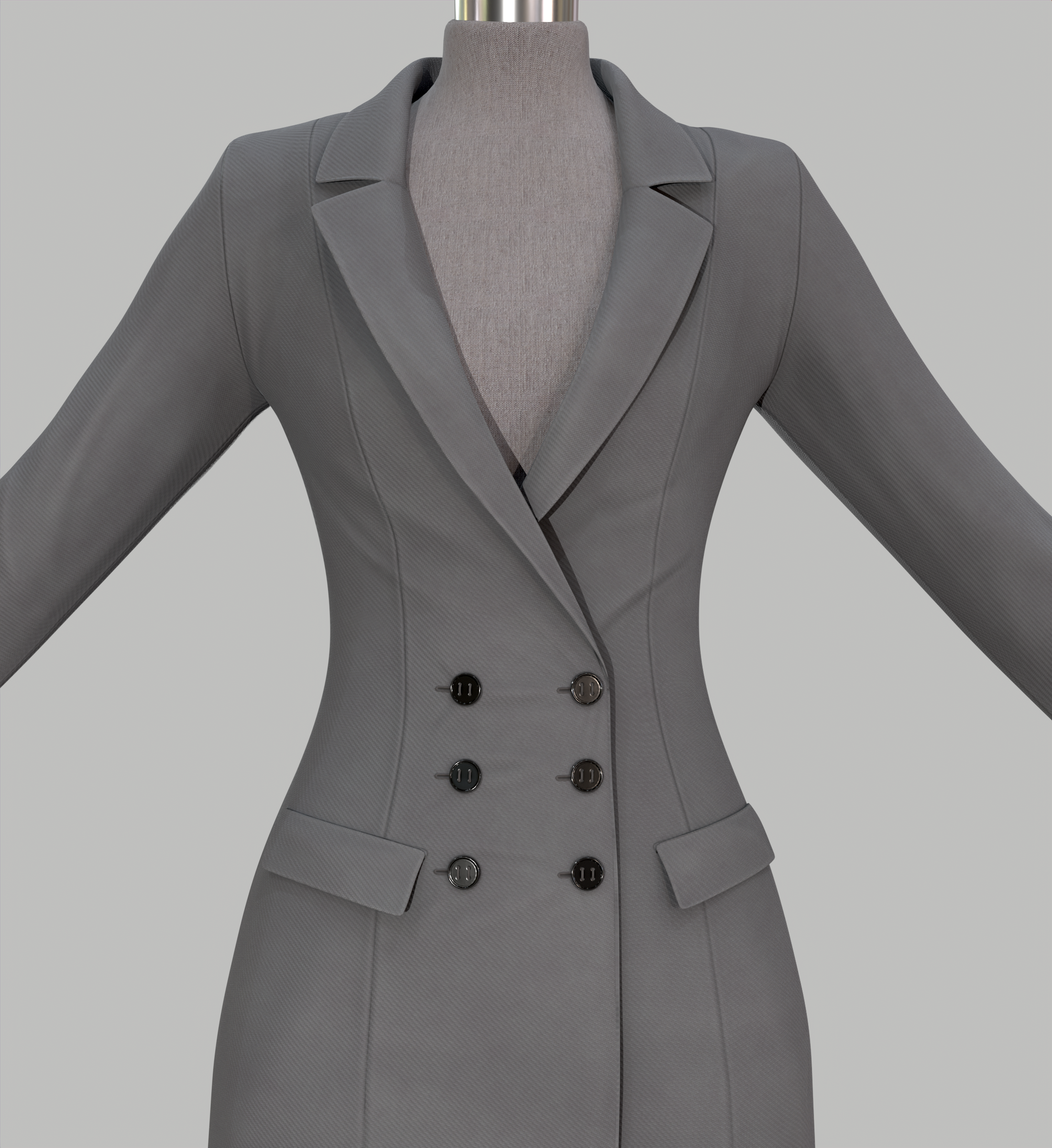 Blazer doppiopetto donna - immagine 5