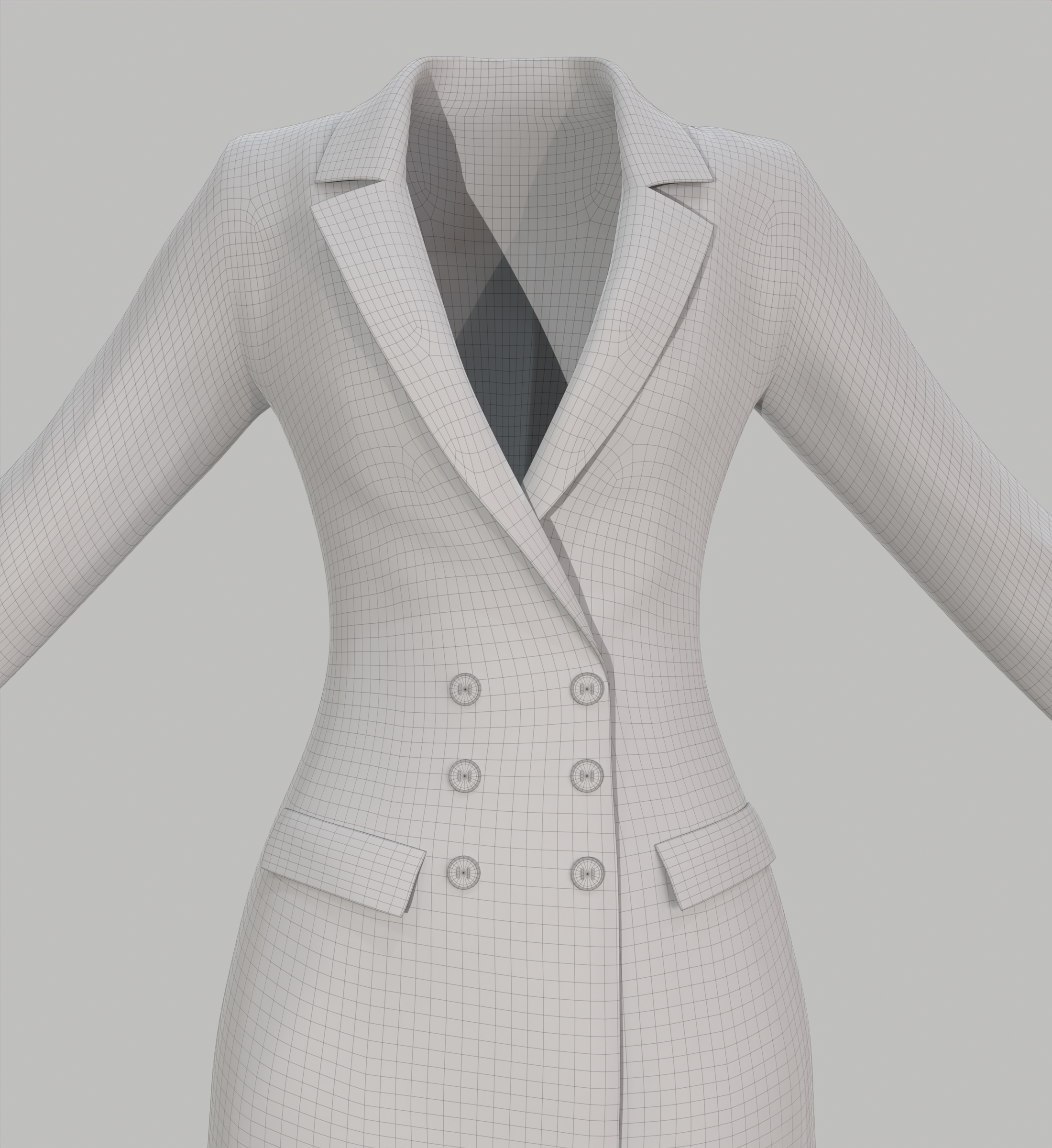 Blazer doppiopetto donna - immagine 7