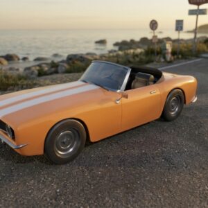 Car Vintage - Sunset Coast