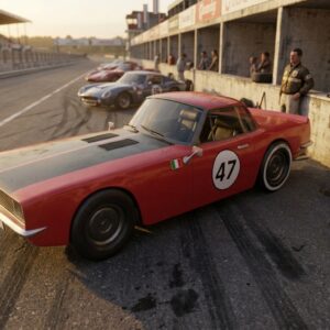 Car Vintage - Scarlet Shadow