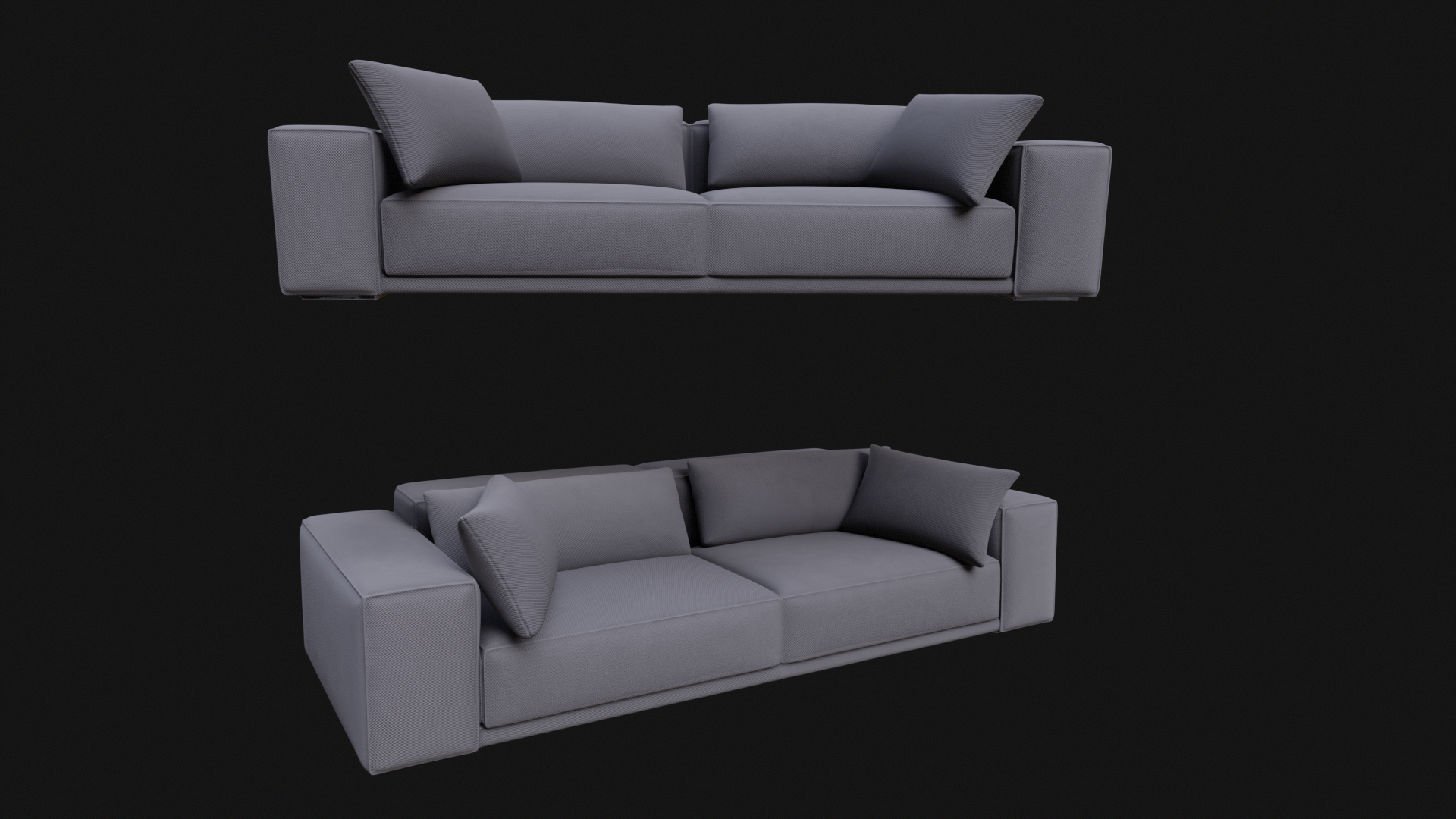 Modern Fabric Sofa - immagine 5
