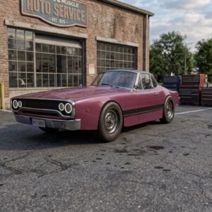 Vintage Car - Boss Purple