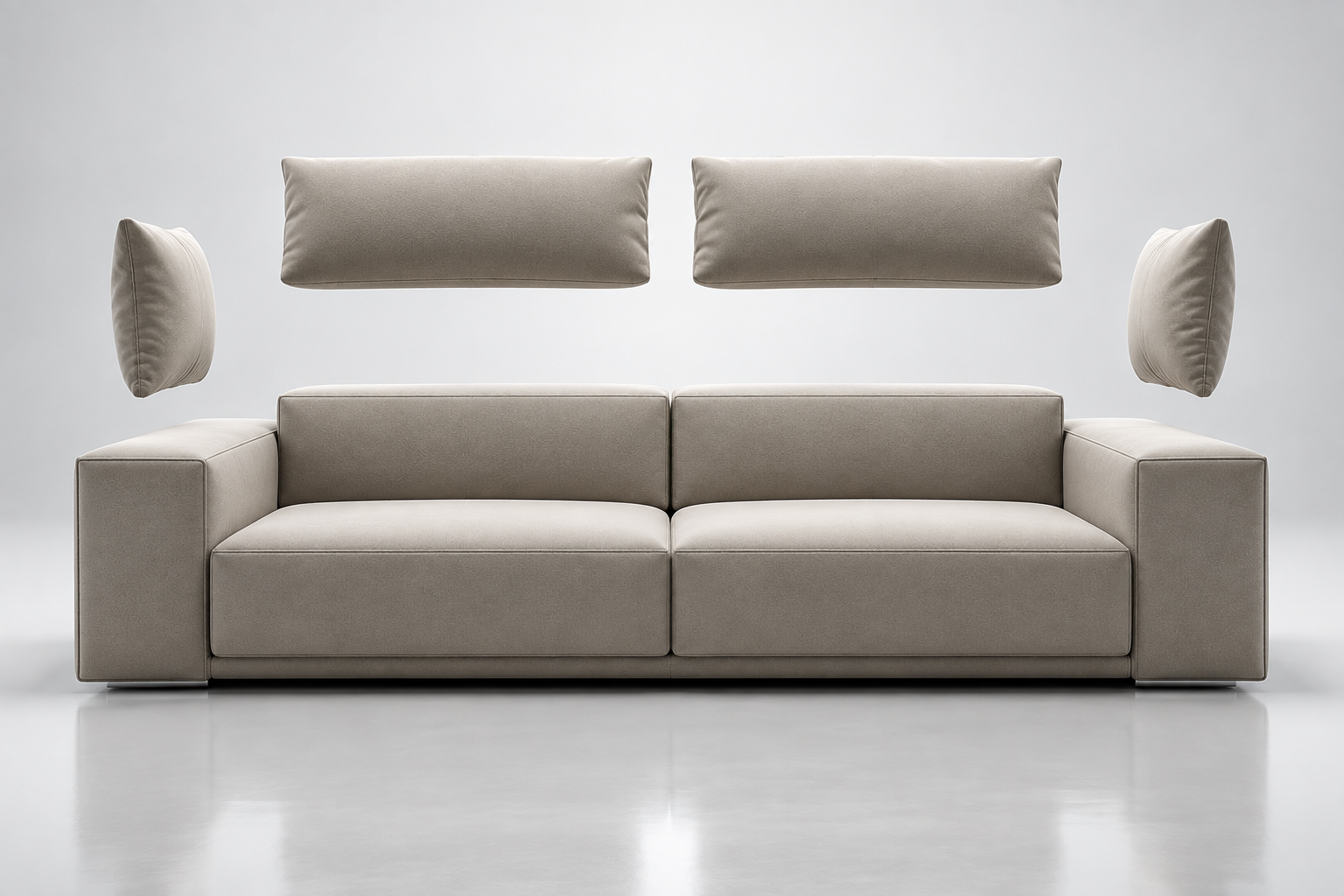 Modern Fabric Sofa - immagine 4