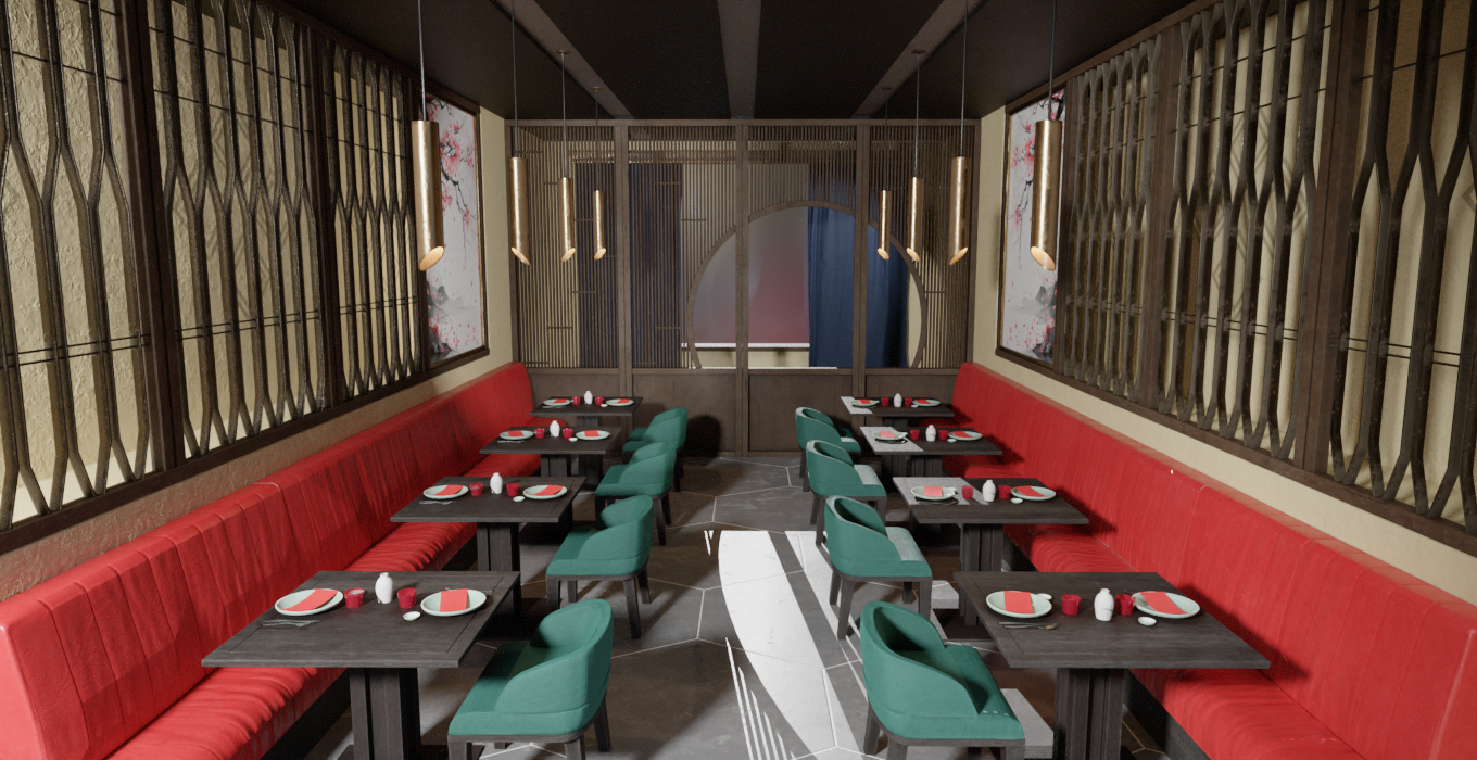 Ristorante Giapponese - Japanese Restaurant - Restaurante Japonés - immagine 6